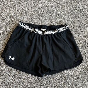 Under Armour Women's Black Athletic Shorts